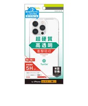 トリニティ　iPhone 16 Pro(6.3インチ) ［Turtle］ ハイブリッドケース クリア TRIP24M3TTCL