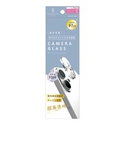 トリニティ　ajouter アジュテ iPhone 16/16 Plus用 レンズフィルム ［PicPro］ 最高峰の透過率 キレイに映す超高透明 カメラレンズ保護ガラス AJIP24M2LCAPS2RCL