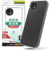 トリニティ　AQUOS wish5 ［Turtle］ ハイブリッドケース クリア TRAQ25WTTCL