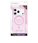 トリニティ　iPhone 17 Proケース ［Silky Armor］ MagSafe対応 シルキータッチケース マットクリア ピンク TRIP25M3SACLPK