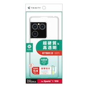 トリニティ　Xperia 1 VIII ［Turtle］ ハイブリッドケース クリア TRXP263TTCL