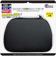 コロンバスサークル　コントローラ収納セミハードポーチ(PS5用コントローラ DualSense /PS4用コントローラ DUALSHOCK4 /Switch用コントローラ Proコントローラー 対応) ｺﾝﾄﾛｰﾗｼｭｳﾉｳｾﾐﾊｰﾄﾞ<br>★こちらの商品は人気商品のため、色違い・仕様違い等含め「一家族１台限り」でのご協力をお願いしております。
