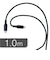 ORIGINALBASIC　iPhone充電ケーブル Type-C to ライトニングケーブル 1m MFI認証 シリコーン素材 やわらかい 抗菌仕様 SIAA認証 ブラック OBUCS2CL100K