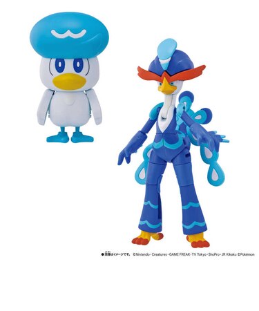バンダイ　ポケモンチェンジ クワッス/ウェーニバル Pﾁｪﾝｼﾞｸﾜｯｽｳｪｰﾆﾊﾞﾙ