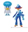 バンダイ　ポケモンチェンジ クワッス/ウェーニバル Pﾁｪﾝｼﾞｸﾜｯｽｳｪｰﾆﾊﾞﾙ