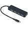 ナカバヤシ　USB3.2Gen1対応4ポートハブ Type-C接続 UHC3454BK