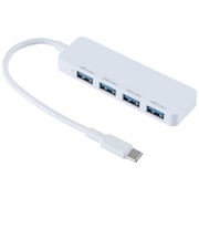 ナカバヤシ　USB3.2Gen1対応4ポートハブ Type-C接続 UHC3454W