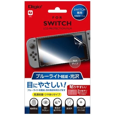 ナカバヤシ　ニンテンドーSWITCH用 液晶保護フィルム ブルーライト軽減・光沢 光沢タイプ ｽｲｯﾁﾎｺﾞﾌｨﾙﾑｺｳﾀｸﾌﾞﾙｰﾗ<br>★こちらの商品は人気商品のため、色違い・仕様違い等含め「一家族１台限り」でのご協力をお願いしております。