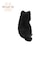 ナカバヤシ　ネコノセ リストレスト ミニ クロネコ NNSWR01BK