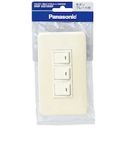 パナソニック　フルカラー埋込トリプルスイッチB WNP5301MWP WNP5301