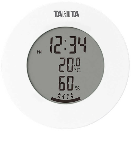 タニタ　デジタル温湿度計 TT585WH