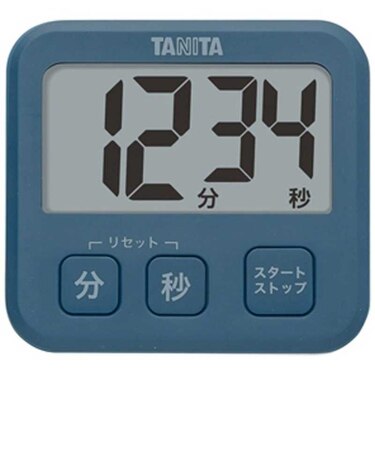 タニタ　デジタルタイマー ｢薄型タイマー｣ TD408BL