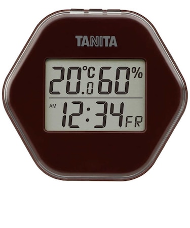 タニタ　デジタル温湿度計 TT573BR