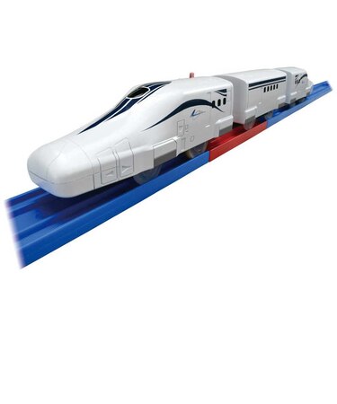 タカラトミー　プラレール S-17 レールで速度チェンジ！！超電導リニアL0系 改良型試験車 S17ﾘﾆｱL0ｹｲｶｲﾘｮｳｼｹﾝｼｬ