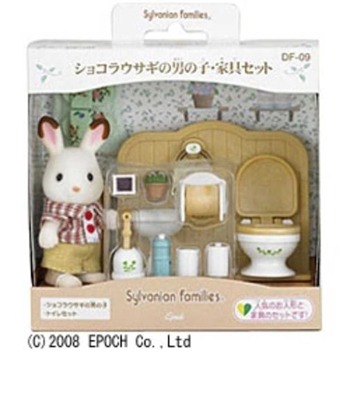 エポック社　シルバニアファミリー DF09ｼｮｺﾗｳｻｷﾞｵﾄｺﾉｺｶｸﾞ
