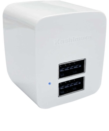 カシムラ　AC充電器 リバーシブルUSB-A 2ポート AC027