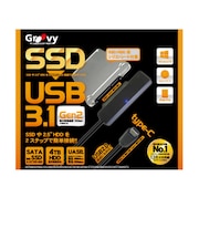 GROOVY　[SATA ⇔ USB-C] 3.1接続ケーブル Groovy ブラック UD3102P