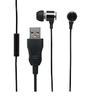 ナカバヤシ　ヘッドセット [ USB / 両耳 / イヤホンタイプ ] [ USB / 両耳 / イヤホンタイプ ]  UHP06BK