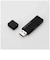 エレコム　USBメモリー 16GB USB2.0 キャップ式 (ブラック) MFMSU2B16GBK