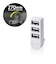 エレコム　USB2.0ハブ 直挿し U2HTZ325BXWH