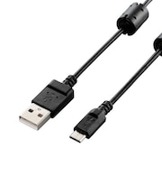 エレコム　カメラ接続用USBケーブル(micro-Bタイプ)1.5m DGWAMBF15BK