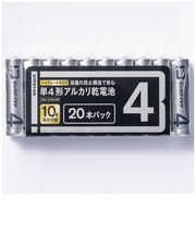 ビックアイデア　単4形アルカリ乾電池 20本-S ［20本 / アルカリ］ 【10年保存可能】 LR03BITS20P