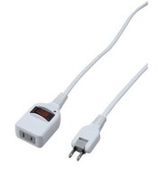 ヤザワ　ノイズフィルター集中SW付タップ ホワイト Y02BKNS111WH [1.0m /1個口 /スイッチ付き（一括）] Y02BKNS111WH