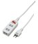 ヤザワ　耐トラ付 タップ ホワイト Y02S313WH  3.0m  3個口  スイッチ付き（一括）  Y02S313WH