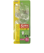 ヤザワ 省エネクリプトン球60W形クリア5P P351754C5PYZ