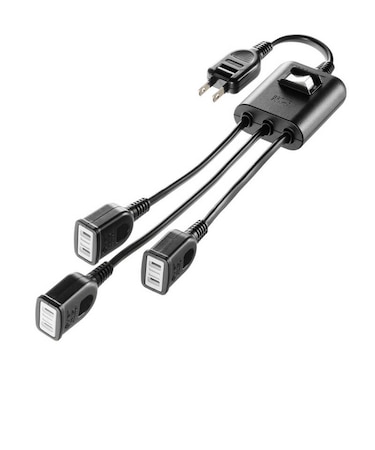 サンワサプライ　一括集中スイッチ付き電源延長コード TAPEX3SWBK