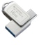 オーム電機　USBメモリー 16GB TypeC＆TypeA対応 PCGEAR ［16GB /USB TypeA＋USB TypeC /USB3.2 /回転式］ PCMC16GS