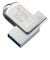 オーム電機　USBメモリー 32GB TypeC＆TypeA対応 PCGEAR ［32GB /USB TypeA＋USB TypeC /USB3.2 /回転式］ PCMC32GS