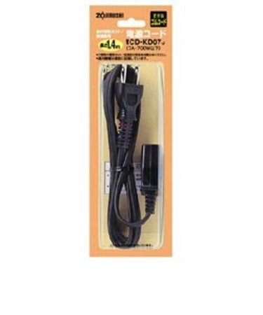 象印マホービン　電気ポット用電源コード 7A用 CDKD07