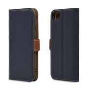ラスタバナナ iPhone SE 第3世代/第2世代/8/7専用 薄型手帳ケース サイドマグネット 手帳型 薄型 耐衝撃吸収 カード入れ スタンド機能 シンプル ネイビー 6801IP247BO
