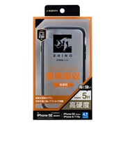 ラスタバナナ iPhone SE 第3世代/第2世代/8/7専用 ハイブリッドケース RHINO TPU×アクリル 5H 衝撃吸収 MIL規格準拠 BK×CL ブラック×クリア 7799I247HABK