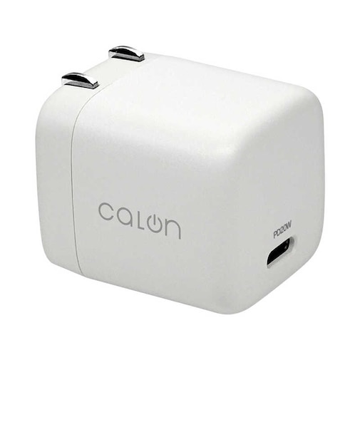 ラスタバナナ　calon AC充電器 Type-Cポート PD20W ［1ポート /USB Power Delivery対応］ ホワイト RACC20W05WH
