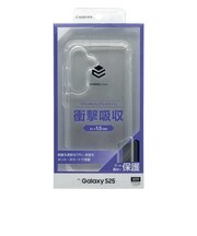 ラスタバナナ　Galaxy S25 ハイブリッドケース TPU×PC クリア 8744GS25HPCL