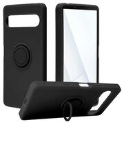ラスタバナナ Xperia 10VII TPUリングケース BK 9268XP107TPRBK
