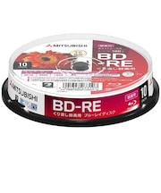 VERBATIMJAPAN　録画用BD-RE 1-2倍速 25GB 10枚(スピンドル) VBE130NP10SD1B