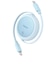 BASEUS　Free2Pull 巻き取り式 USB-Cケーブル 60W 1m Galaxy Blue P1036450031101
