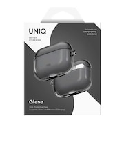 KENZAN　AirPodsPro3ケース UNIQ TPUケース GLASE GLOSSY SMOKE GLOSSY SMOKE UNIQAIRPODSPRO3GLS