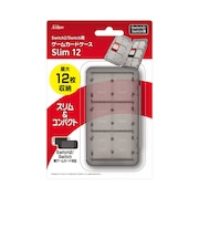 アクラス　Switch2/Switch用ゲームカードケースSlim12 Sw2ﾖｳｶｰﾄﾞｹｰｽ12<br>★こちらの商品は人気商品のため、色違い・仕様違い等含め「一家族１台限り」でのご協力をお願いしております。