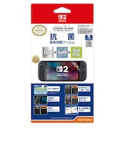 キーズファクトリー SCREEN GUARD for Nintendo Switch 2 (抗菌+高透明+指紋防止タイプ) SCREENGUARDforNin