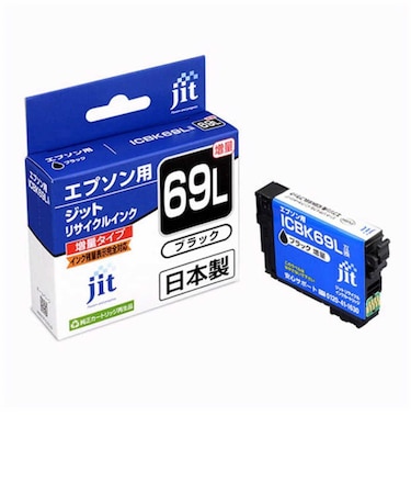 ジット　互換リサイクルインク カートリッジ JITKE69BL