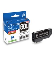 ジット 互換リサイクルインク カートリッジ JITE80BL