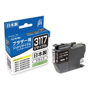 ジット リサイクルインク カートリッジ ブラザー LC3117BK ブラック対応 JIT-B3117B