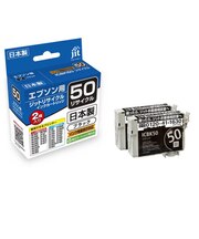 ジット エプソン EPSON:ICBK50 プリンターインク ブラック ジット リサイクルインク カートリッジ目印:風船 JIT-E50BZ2PW