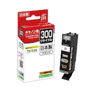 ジット キヤノン:BCI-300 PGBKブラック対応 リサイクルインクカートリッジ ブラック JIT-C300B