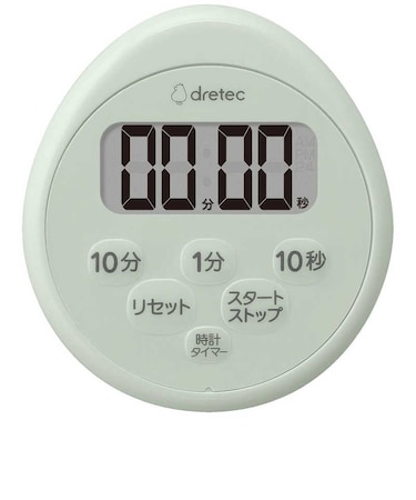 ドリテック　時計付防水タイマー (グリーン) dretec グリーン T611