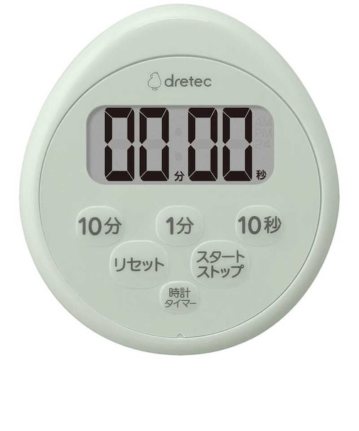 ドリテック　時計付防水タイマー (グリーン) dretec グリーン T611